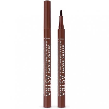Astra Make-Up Geisha Brows Brun Eyebrow Felt Pen