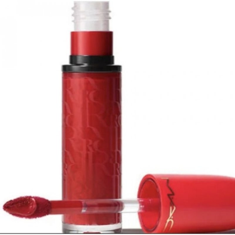 MAC x ROSALIA Aute Cuture Lipstick Retro Matte Liquid Lipcolour Paprika