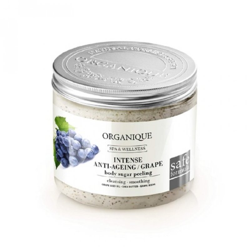 Organique Grape Seed Extract Anti-Aging Sugar Scrub 200ml