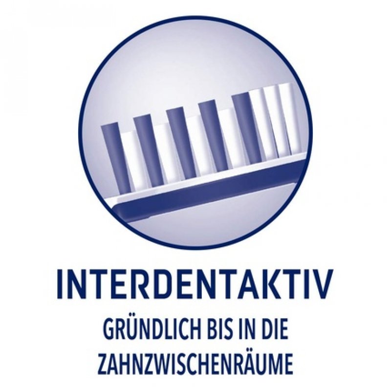 Dr. Best Interdent Active Toothbrush Soft with Special Bristles for Thorough Cleaning of Interdental Spaces
