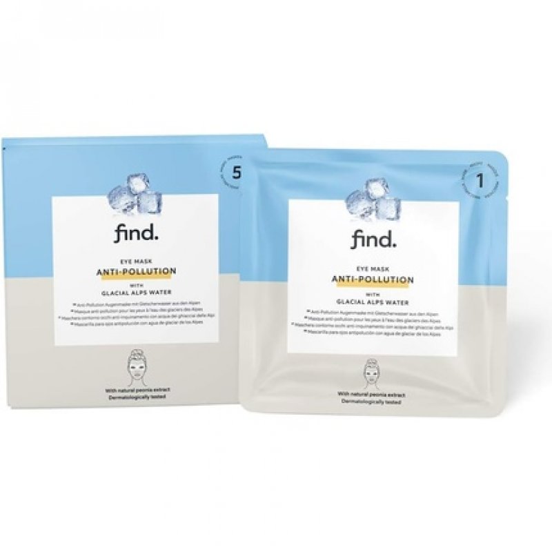 FIND Antipollution Eye Mask with Glacial Alps Water