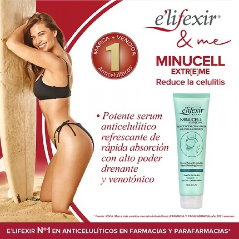 E'LIFEXIR Minucell Extreme Ultra Powerful Anti Cellulite Serum 150ml
