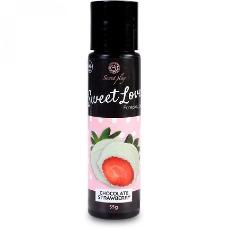 Sweet Love Strawberry & White Chocolate Lubricant 60ml