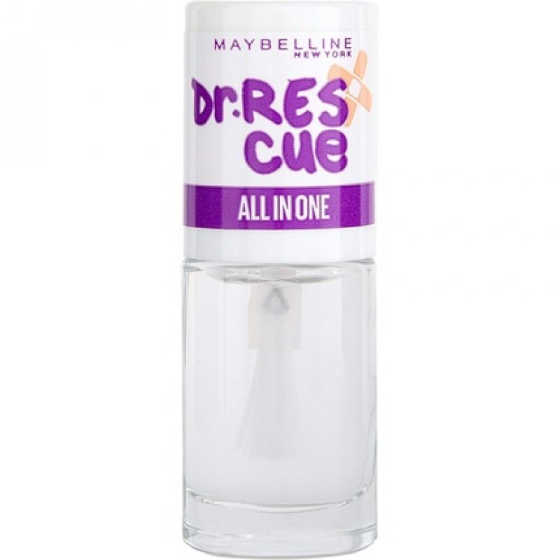 Maybelline Nail Polish Dr Rescue All In One 6.7ml Base/Top Coat White