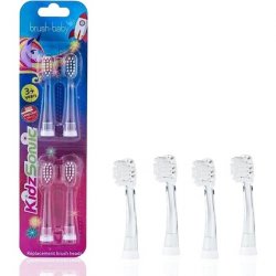 Brush-Baby KidzSonic Rocket and Unicorn Replacement Brush Heads Age 3 