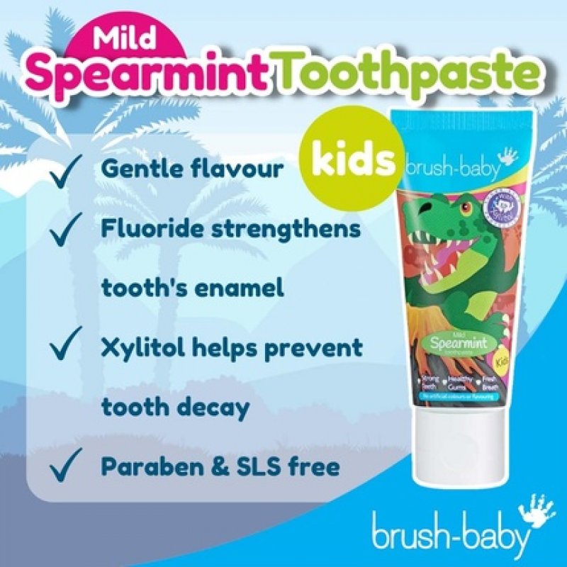 Brush-Baby Mild Spearmint Children's Toothpaste