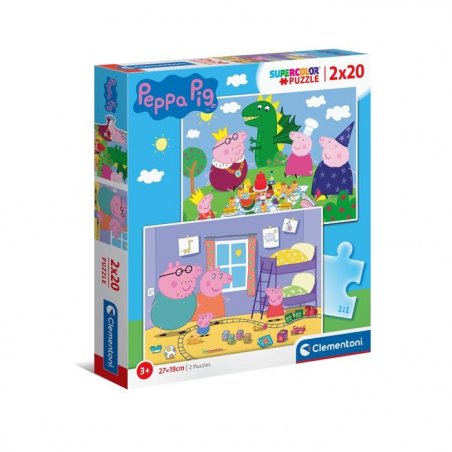 Clementoni PEPPA PIG Jeu de puzzle 40 pièce(s) Dessins animés