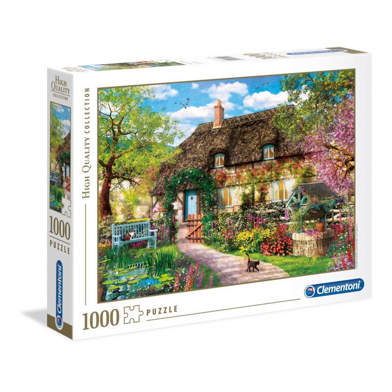 Clementoni The Old Cottage Jeu de puzzle 1000 pièce(s) Paysage