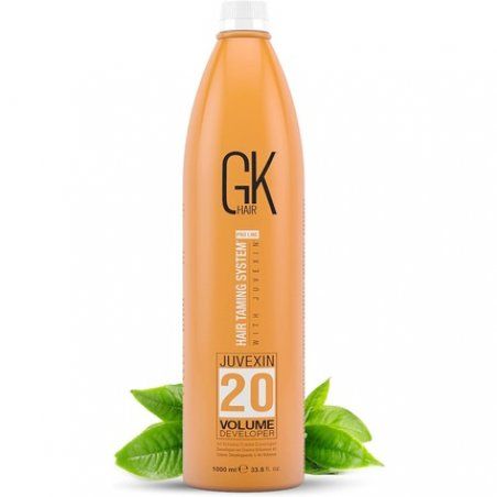 Global Keratin GK HAIR Professional Hair Creme 20 Volume Developer 1000ml for Hair Coloring Bleach - High-Performance