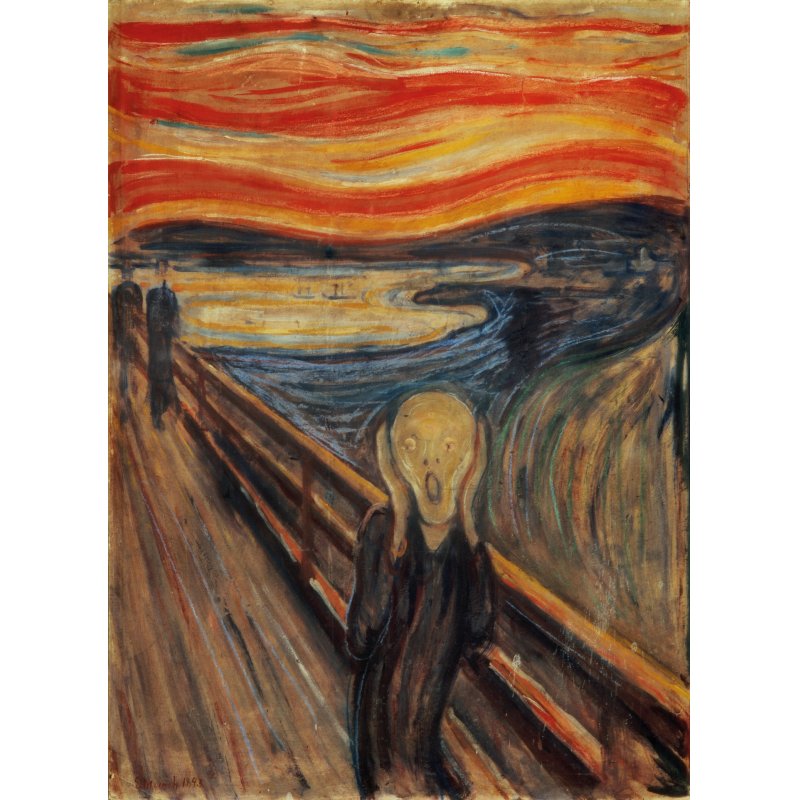 Museum Collection: Munch - Der Schrei (1000 Teile)