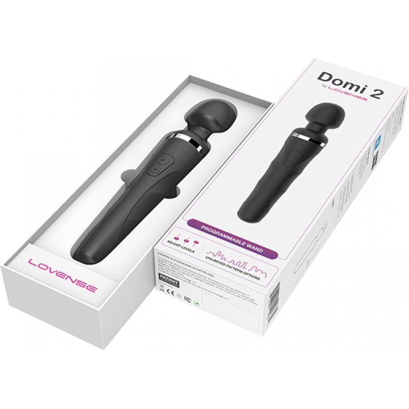 Lovense Domi 2 Wand vibrator Ambidextrous