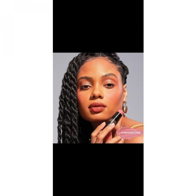 NUDESTIX Nudies Cream Blush All-Over-Face Color Sunkissed Pink 1.00 Ounce