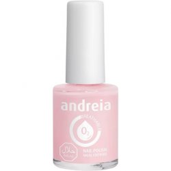 Andreia Halal Breathable Nail Polish Glossy Vegan and Cruelty-Free 10.5ml Milky Pink