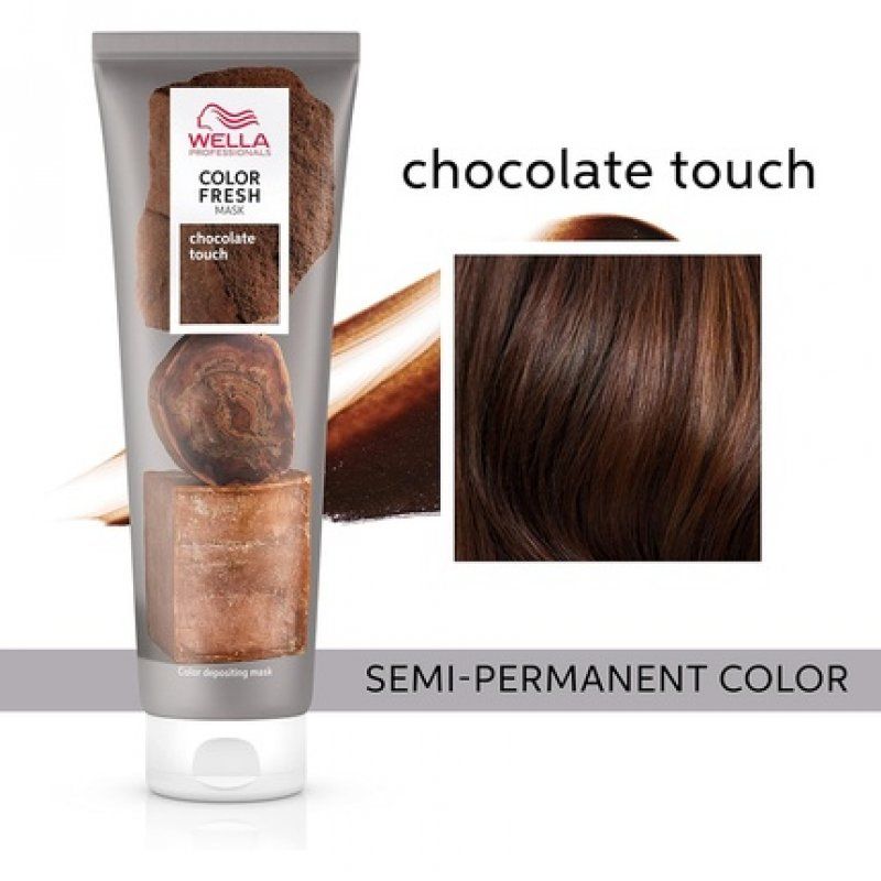Wella Professional Color Fresh Mask Temporary Color Refresh Treatment Semi-Permanent Hair Dye Hair Gloss Treatment for