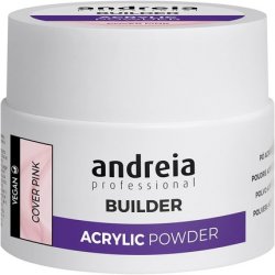 Andreia Professional Acrylic Builder Powder for Nail Extensions Cover Pink 35g