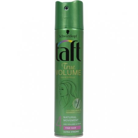 Taft True Volume Ultra Strong Fixative Level 4 250ml