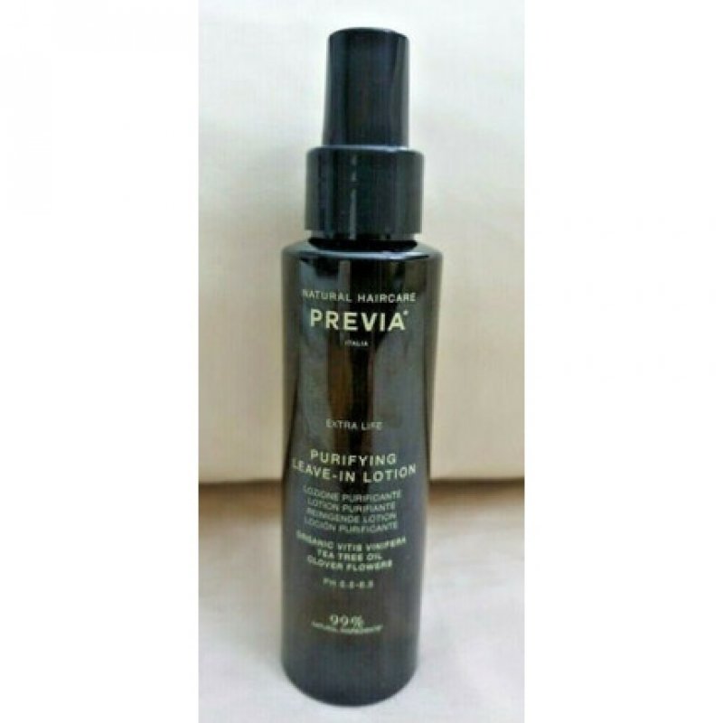 Previa Extra Life Purifying Leave-In Lotion 100ml for Cleaning Scalp and Fighting Dandruff