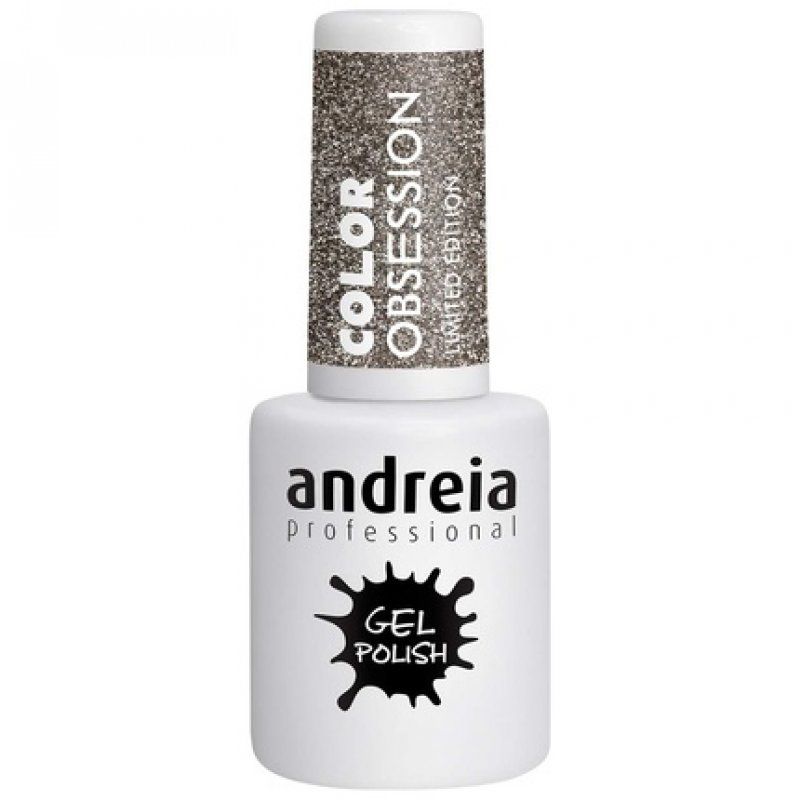 Andreia Semi-Permanent Nail Polish Collection OB1 Champagne Glitter 10.5ml