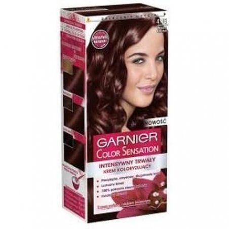 Garnier Color Sensation Permanent Hair Color Cream 4.15 Icy Chestnut