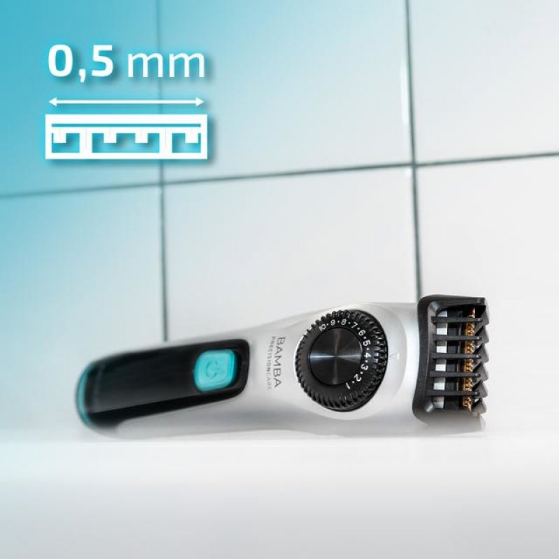 Cecotec Bamba PrecisionCare AllDrive Pro Hair Clipper with Adjustable Wheel 75 Minutes Autonomy 19 Settings 1-10mm