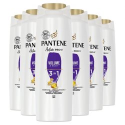 Pantene Pro-V Volume & Body 3-in-1 Shampoo Conditioner and Intensive Care for Fine and Flat Hair 225ml