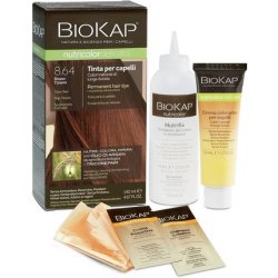 Bios Line Biokap Nutricolor Delicato 8.64 Reddish Brown Dye 140ml
