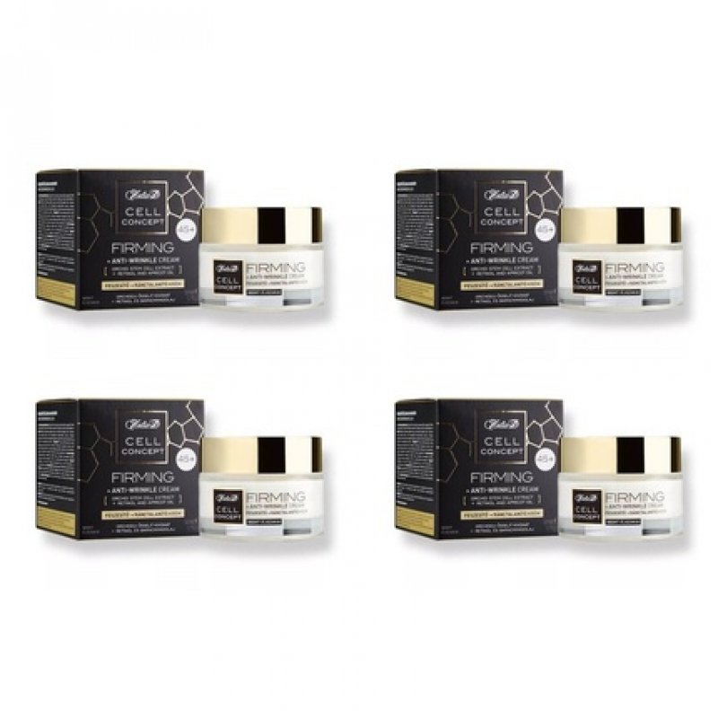Helia-D Cell Concept Firming and Anti-Wrinkle Night Face Cream 45 50ml - Pack of 4