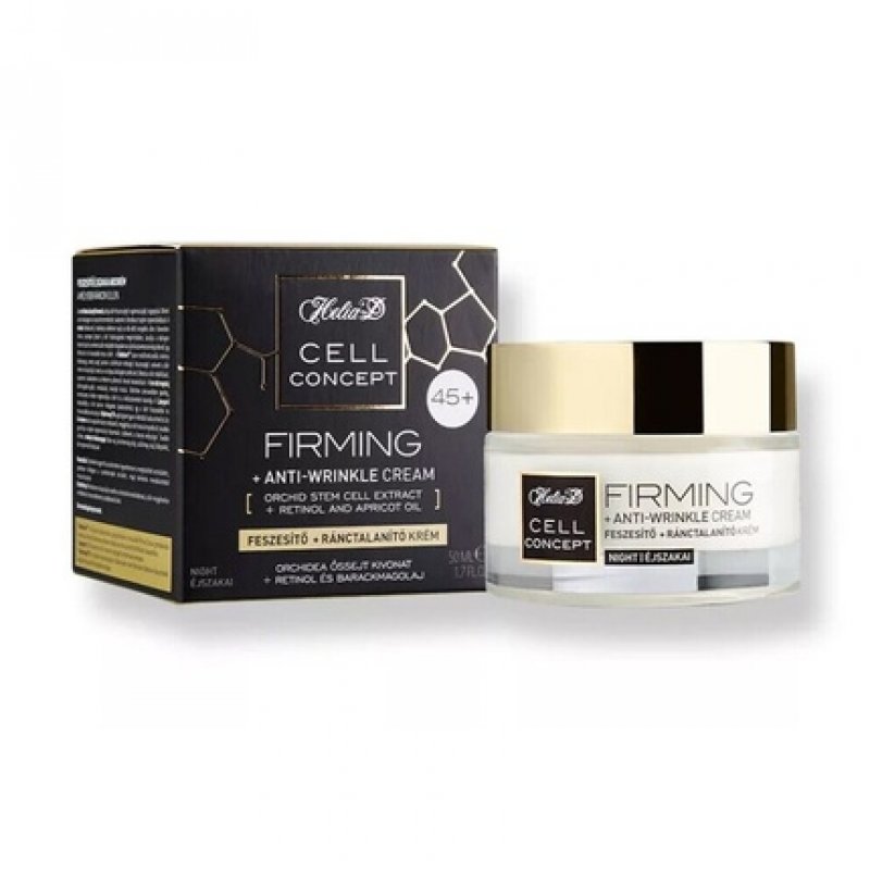 Helia-D Cell Concept Firming and Anti-Wrinkle Night Face Cream 45 50ml - Pack of 4