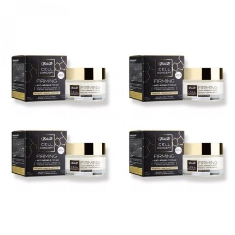 Helia-D Cell Concept Firming and Anti-Wrinkle Night Face Cream 45 50ml - Pack of 4
