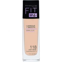 Maybelline Fit Me Foundation 118 Light Beige 30ml