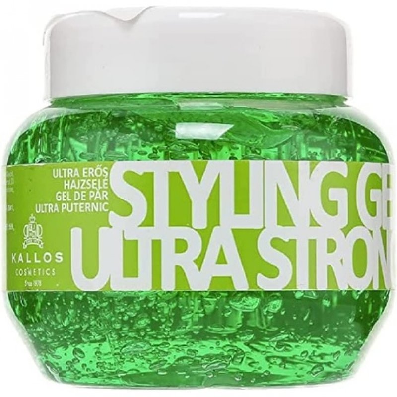Kallos Ultra Hold Styling Gel 275ml Green