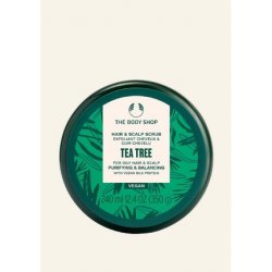 The Body Shop Tea Tree Purifying & Balancing Hair & Scalp Scrub with Vegan Silk Protein 240ml