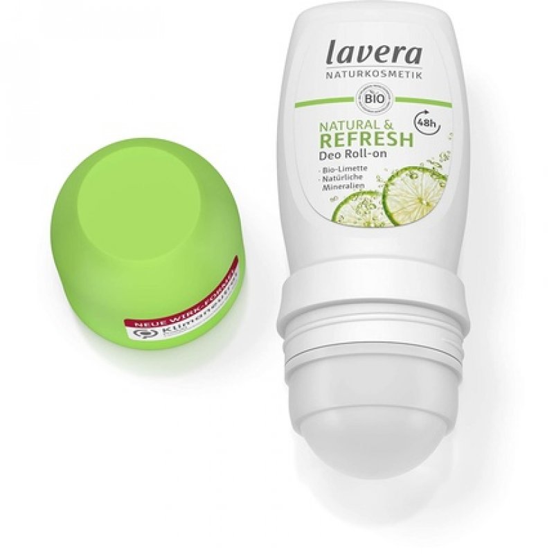 Lavera Natural & Refresh 48h Deodorant Roll-On with Organic Lime & Natural Minerals 50ml