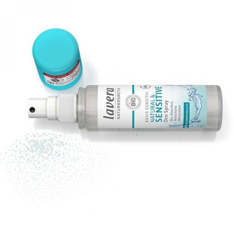 lavera Deo Spray Basis Sensitiv Natural Sensitive 48h Vegan 75ml