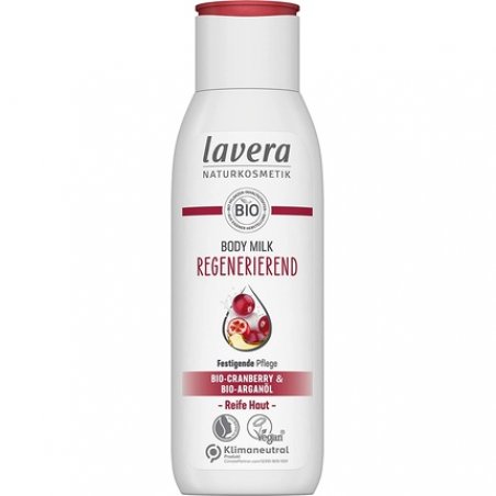 lavera Regenerating Body Milk with Organic Cranberry & Organic Argan Oil 200ml