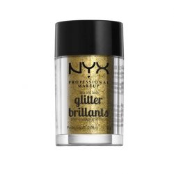 NYX Professional Makeup Face & Body Glitter Gold 0.08oz