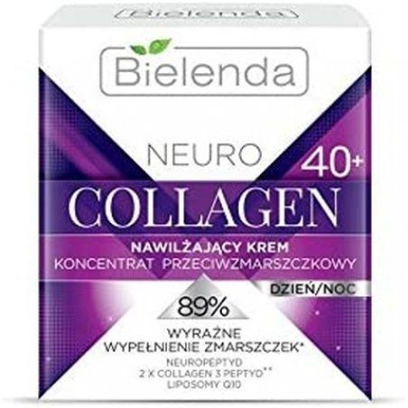 Bielenda Neuro Collagen Moisturising Anti Wrinkle Cream Concentrate 40 Day Night 50ml