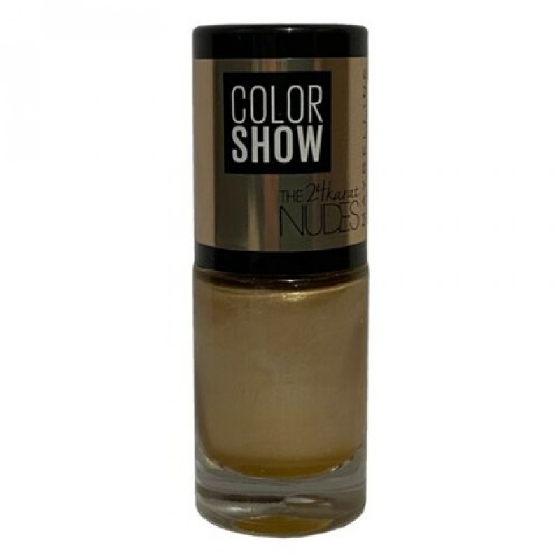 Maybelline Color Show Nudes Nail Polish 474 Gilded Gold 7ml