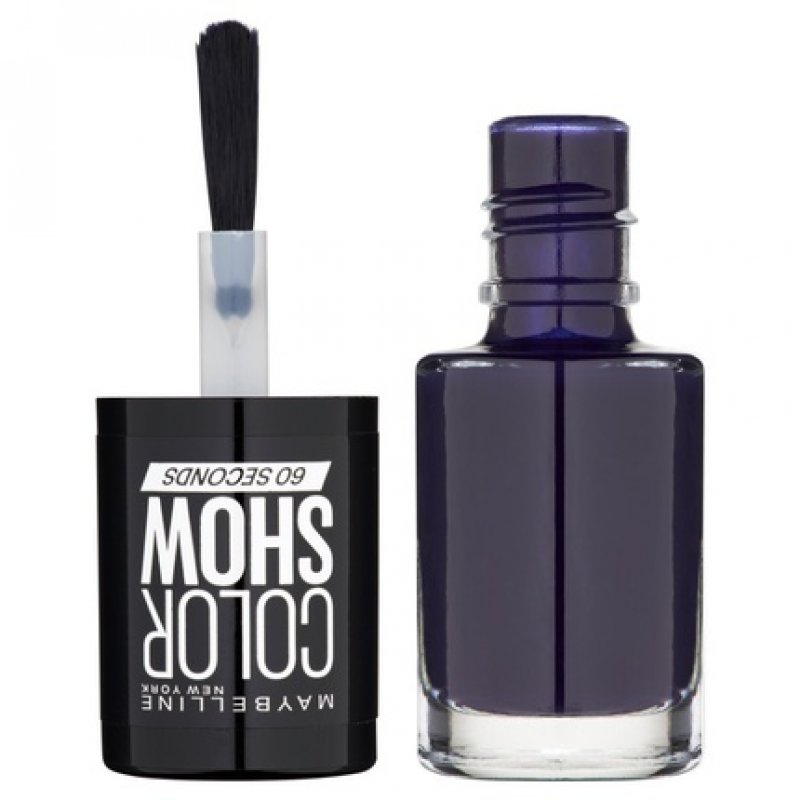 Maybelline Color Show Nail Polish 330 Manhattan Midnight 1ml Blue