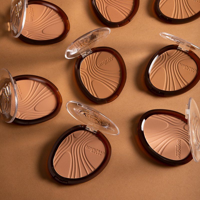 Deborah Milano Terra 24ore Bronze Bronzer poudre de visage 12 g 1 Light Rose