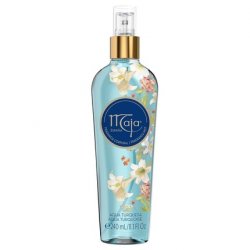 Maja Aqua Turquoise Mist Perfumed Body Mist with Floral and Aquatic Notes 8.1 FL Oz Spray Bottle
