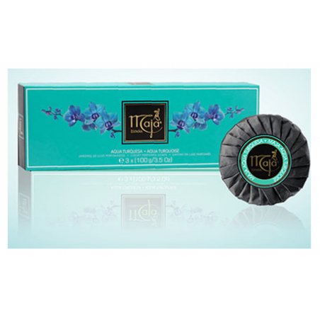Maja Aqua Turquesa Savon en pain 100 g 3 pièce(s)
