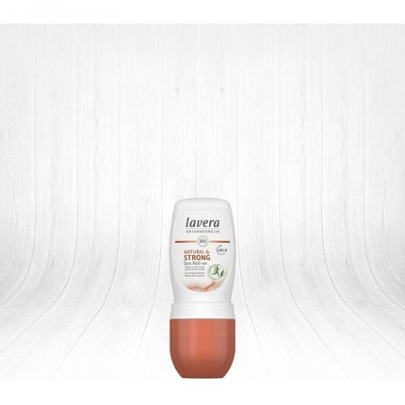 Lavera Natural & Strong 48 h Deodorant Roll-On with Organic Ginseng and Natural Minerals 50ml