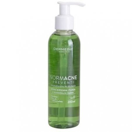 DERMEDIC NORMACNE PREVENTI Antibacterial Cleansing Facial Gel 200g
