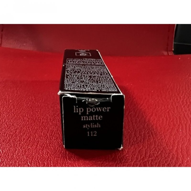 Giorgio Armani Lip Power Matte Longwear & Nurturing Intense Matte Lipstick 112