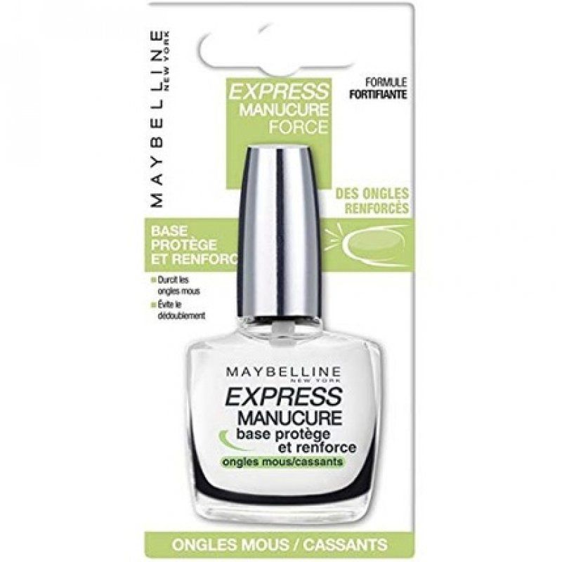Maybelline New York Tenue & Strong Nail Polish Nourishing and Protective Base Coat 10ml