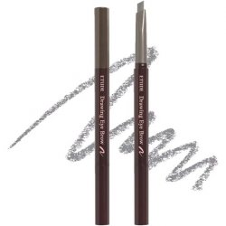 Etude House Drawing Eye Brow 0.25g Gray 21AD Long Lasting Eyebrow Pencil Soft Textured Natural Daily Look Eyebrow