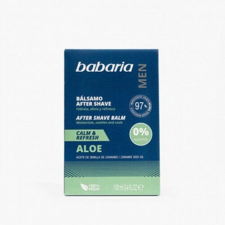 AMOSVITAL Babaria Aloe and Cannabis Seed Oil After Shave Balm