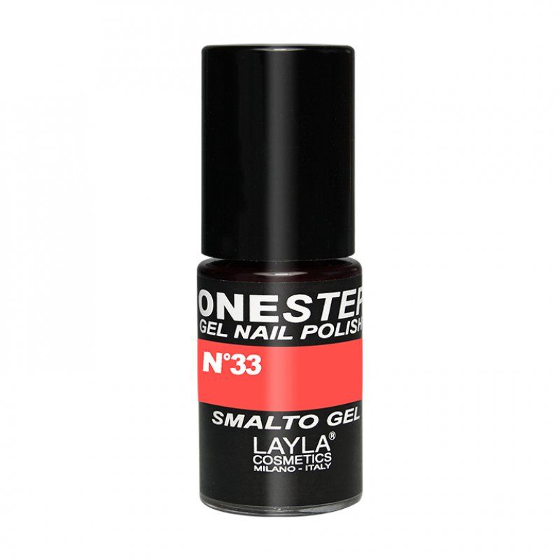 Layla Cosmetics One Step vernis à ongles 5 ml Corail