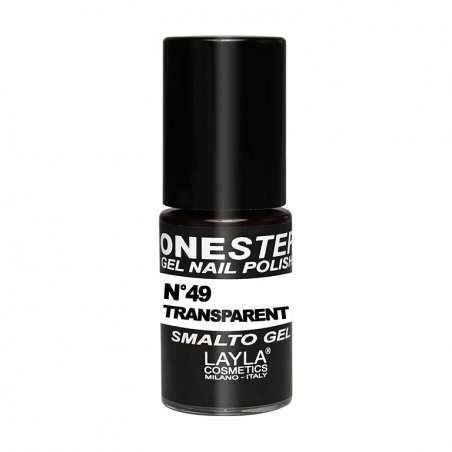 Layla Cosmetics One Step vernis à ongles 5 ml Transparent